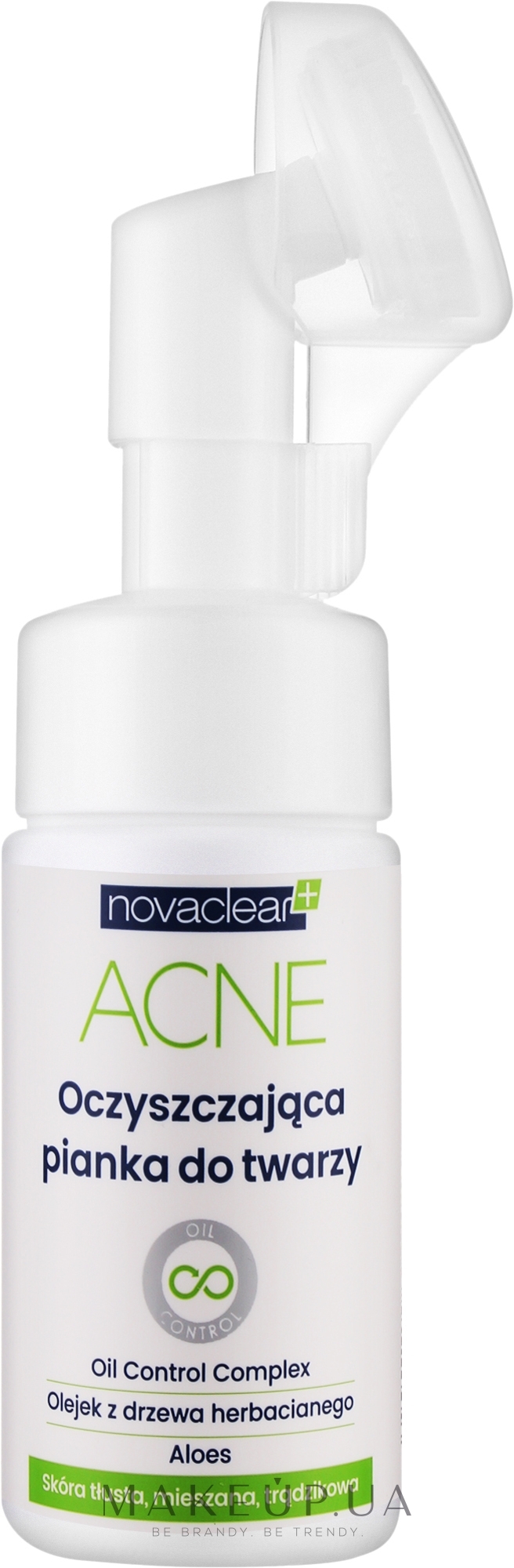 Пінка для вмивання - Novaclear Acne Facial Foam — фото 100ml