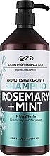 Шампунь для волосся з розмарином і м'ятою та мінералами Мертвого моря - Dead Sea Collection Rosemary & Mint Shampoo — фото N1