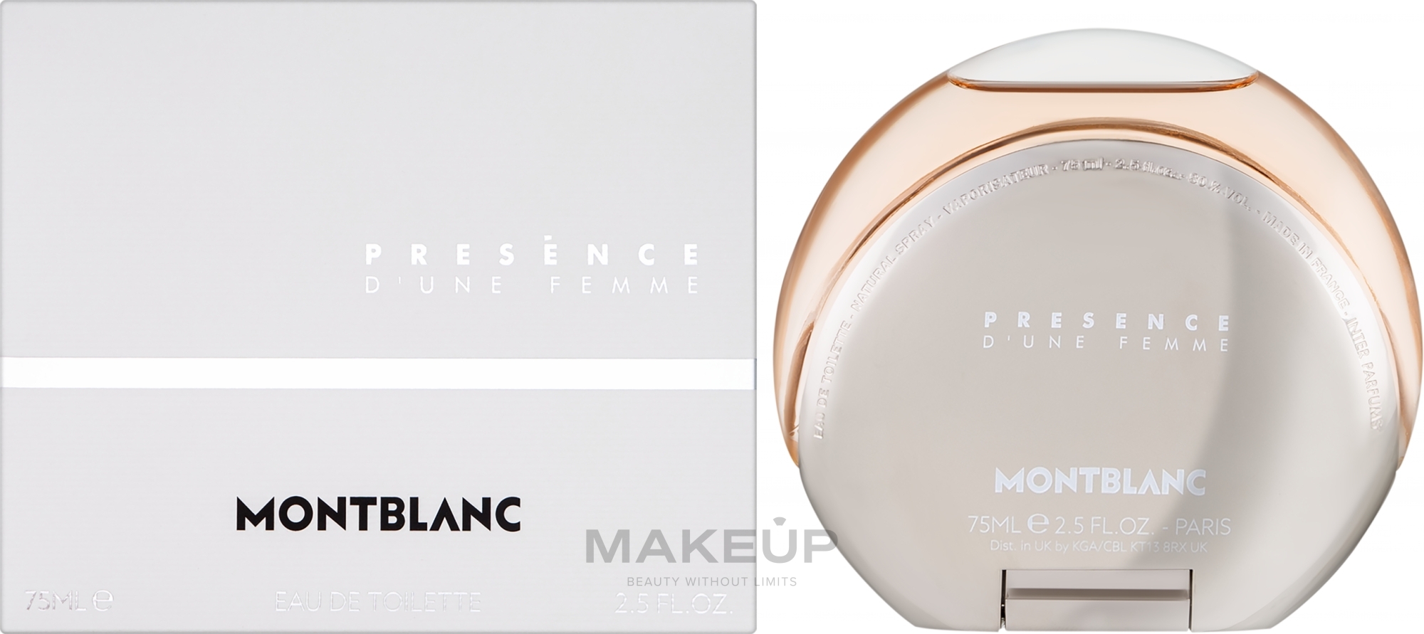 Montblanc Presence Dune femme - Туалетная вода — фото 75ml