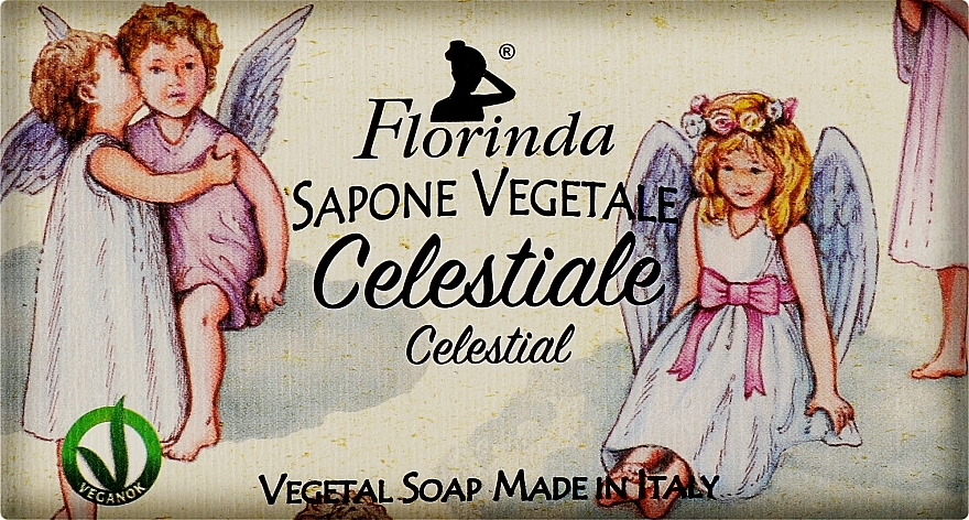 Мыло натуральное "Небесный аромат" - Florinda Vintage Celestiale Soap — фото N1