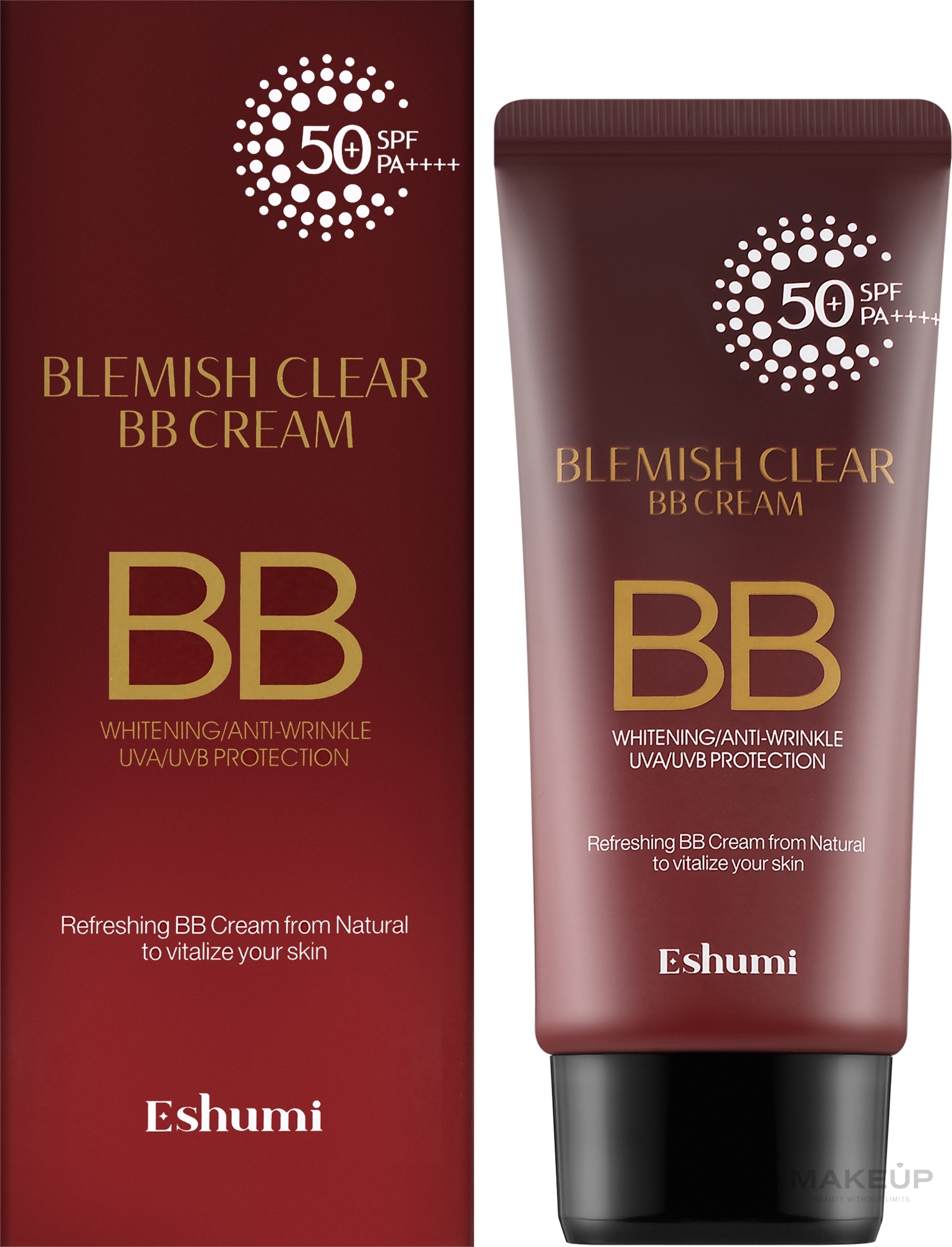 ВВ крем для лица - Eshumi Blemish Clear BB Cream SPF 50+++ — фото 50g