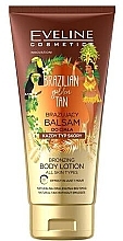 Духи, Парфюмерия, косметика Бронзирующий лосьон для тела - Eveline Cosmetics Brazilian Body Tan Bronzing Body Lotion