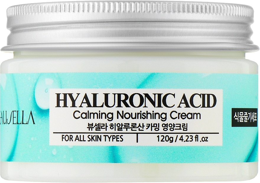Зволожувальний крем із гіалуроновою кислотою - Beausella Hyaluronic Acid Calming Nourishing Cream