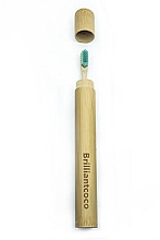 Парфумерія, косметика Бамбуковий футляр для зубної щітки - Brilliantcoco Bamboo Case For Toothbrush