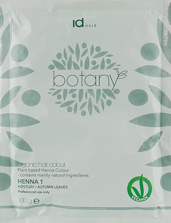 УЦЕНКА Профессиональная хна для окрашивания волос - IdHair Botany * — фото N1