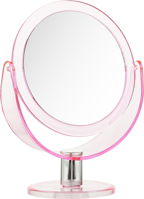 Зеркало настольное, 201016, прозрачно-розовое - Beauty Line — фото N1