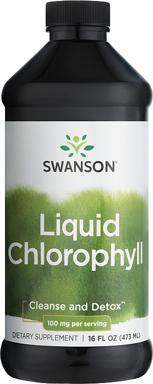 Пищевая добавка "Хлорофилл жидкий" - Swanson Liquid Chlorophyll — фото N1