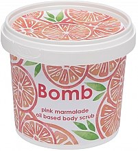 Духи, Парфюмерия, косметика Скраб для тела - Bomb Cosmetics Pink Marmalade Oil Based Body Scrub