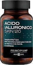 Харчова добавка «Гіалуронова кислота для шкіри» - BiosLine Principium Ialuronico Skin 120 — фото N1
