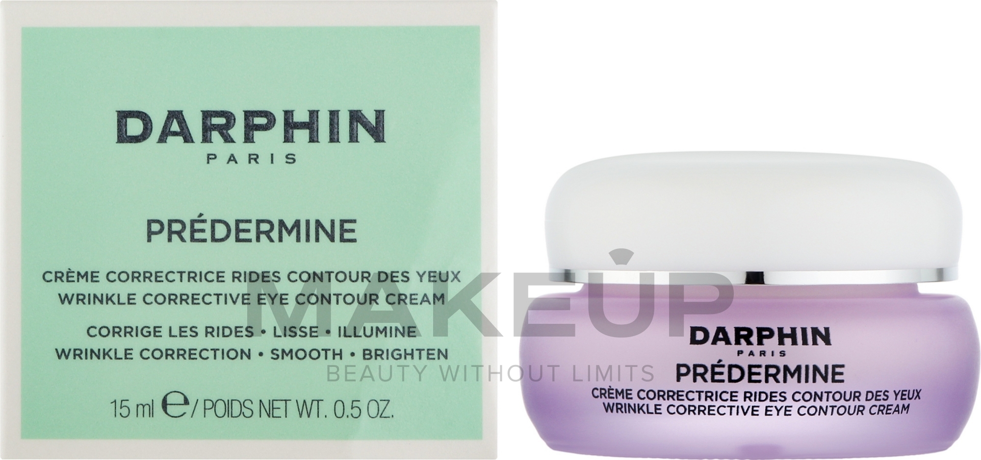 Увлажняющий и разглаживающий крем для кожи вокруг глаз - Darphin Prédermine Wrinkle Corrective Eye Cream — фото 15ml