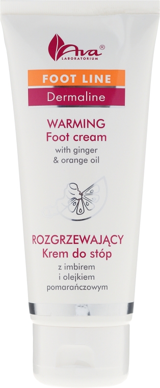 Крем для ног с экстрактом имбиря и апельсиновым маслом - Ava Laboratorium Dermoprogram Warming Foot Cream — фото N1