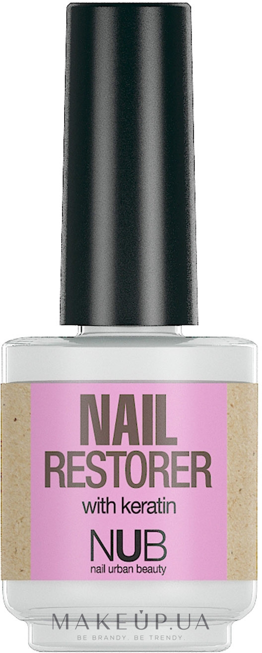 Засіб для відновлення нігтів з кератином - NUB Nail Restorer — фото 15ml