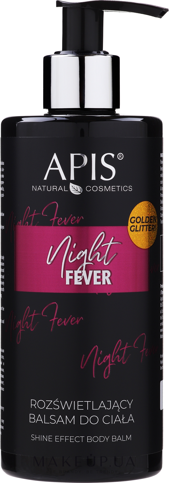 Освітлювальний бальзам для тіла - APIS Professional Night Fever Body Balm — фото 300ml