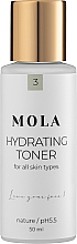 Зволожувальний тонер для обличчя - Mola Hydrating Toner — фото N1