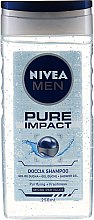 Духи, Парфюмерия, косметика Шампунь-гель для душа - NIVEA MEN Pure Impact 2 In 1
