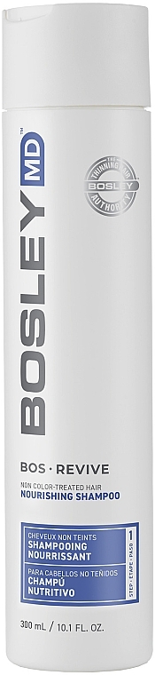 Живильний шампунь для тонкого нефарбованого волосся - Bosley Bos Reviv Shampoo — фото N1