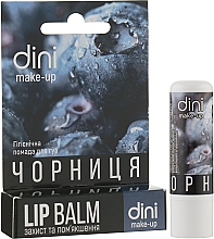 Гігієнічна помада для губ "Чорниця" - Dini Lip Balm — фото N2