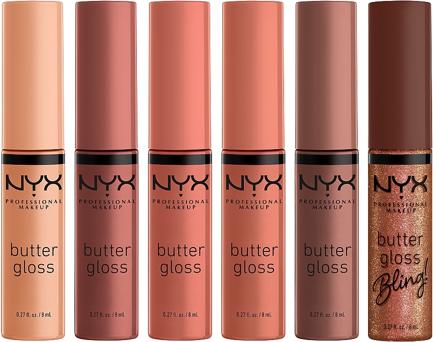 Набір для макіяжу губ - NYX Professional Makeup Home Alone Little Nero's Pizza Butter Gloss Set — фото N4