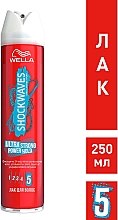 Лак для волосся "Легкість розчісування" - Wella Pro Shockwaves Ultra Strong Power Hold — фото N2