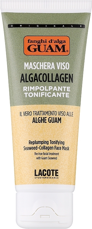 Моделирующая для лица с коллагеном водорослей - Guam Algacollagen Replumping Tonifying Seaweed-Collagen Face Mask — фото N1