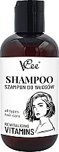 Шампунь для всех типов волос - VCee Revitalising Shampoo With Vitamin Cocktail For All Hair Types — фото N1
