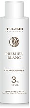 Духи, Парфюмерия, косметика Крем-проявитель 3% - T-LAB Professional Premier Blanc Cream Developer 10 vol 3%