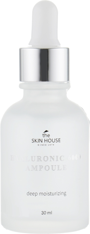 Зволожувальна ампульна сироватка з гіалуроновою кислотою - The Skin House Hyaluronic 6000 Ampoule — фото N2