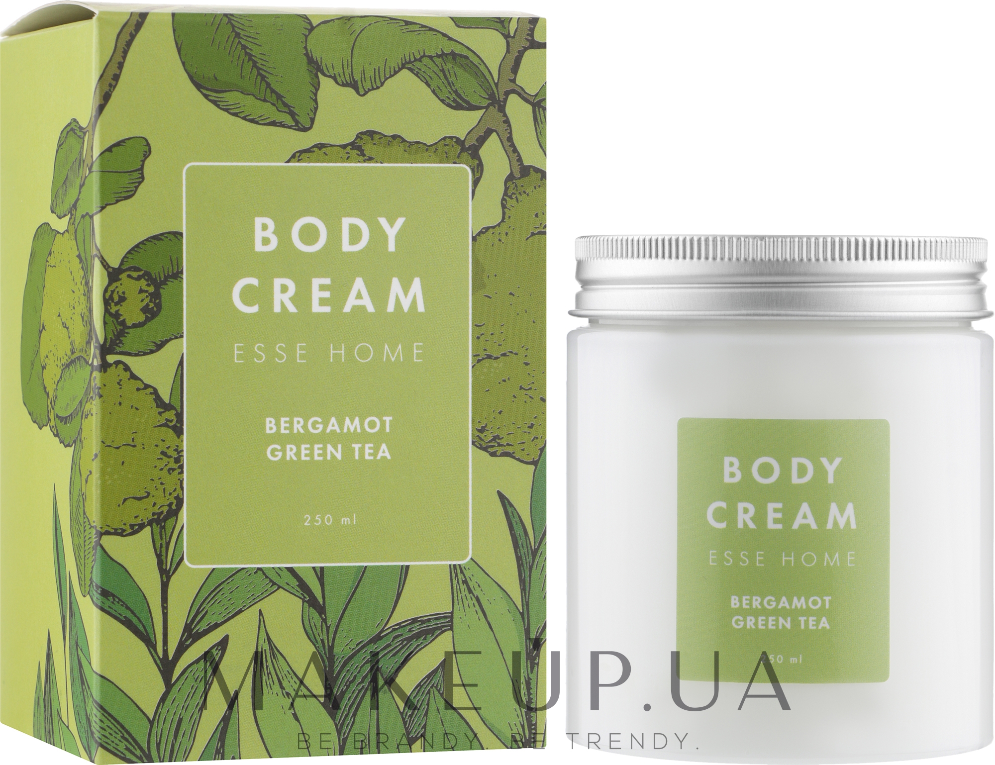 Крем для тіла з бергамотом і зеленим чаєм - Esse Home Body Cream Bergamot Green Tea — фото 250ml