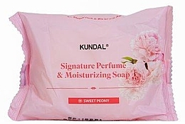 Духи, Парфюмерия, косметика Мыло для тела парфюмированное "Sweet Peony" - Kundal Signature Perfume & Moisturizing Soap