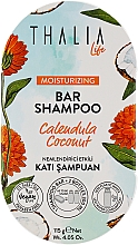 Парфумерія, косметика Твердий шампунь для сухого волосся з кокосом і календулою - Thalia Life Bar Shampoo