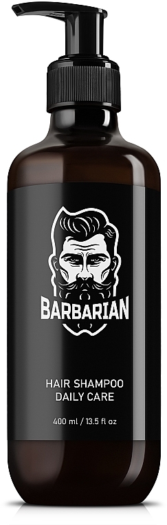 Шампунь для мужчин ежедневный “Daily Care” - Barbarian Hair Shampoo Daily Care — фото N1