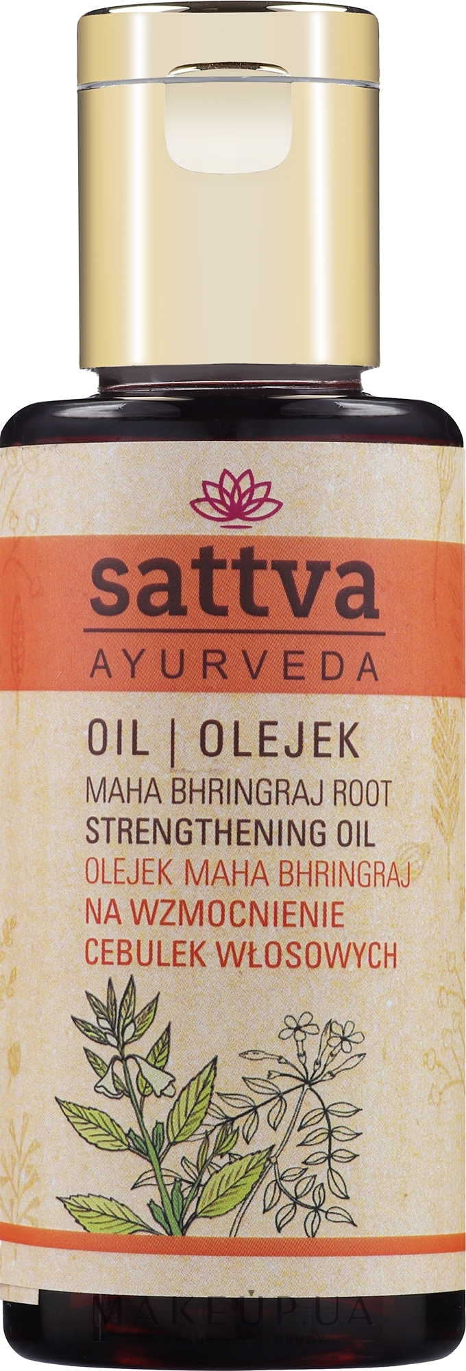Масло для волос - Sattva Strengthening Oil — фото 100ml