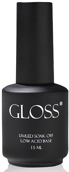 Малокислотная база для ногтей - Gloss Company Soak Off Low Acid Base  — фото N1
