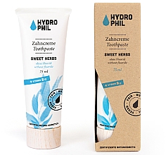 Духи, Парфюмерия, косметика Зубная паста - Hydrophil Sweet Herbs Toothpaste