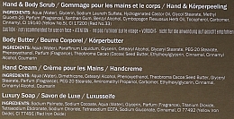 Набор - Scottish Fine Soaps Spiced Apple Luxurious Gift Set (scr/75ml + b/cr/75ml + h/cr/75ml + soap/100g) — фото N3