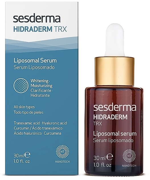 Увлажняющая сыворотка с отбеливающим эффектом - Sesderma Laboratories Hidraderm TRX Serum — фото N1