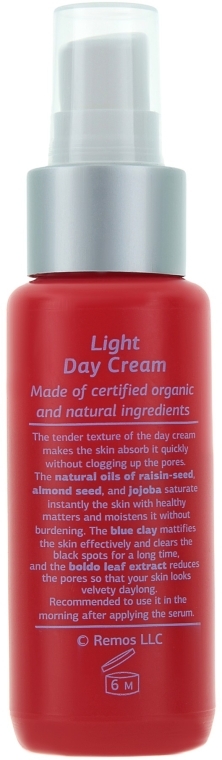 Дневной легкий крем для жирной кожи - Claire de Nature Light Day Cream For Oily Skin — фото N2