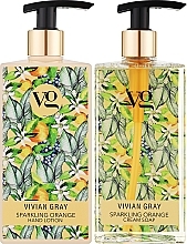 Набор - Vivian Gray Sparkling Orange (h/soap/350ml + h/lot/350ml) — фото N2