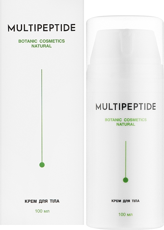 Крем для тіла - Multipeptide Botanic Cosmetics Natural — фото N2