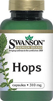 Травяная добавка "Хмель" - Swanson Premium Full Spectrum Hops — фото N1