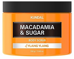 Парфумерія, косметика Скраб для тіла "Іланг-іланг" - Kundal Macadamia&Sugar Body Scrub Ylang Ylang