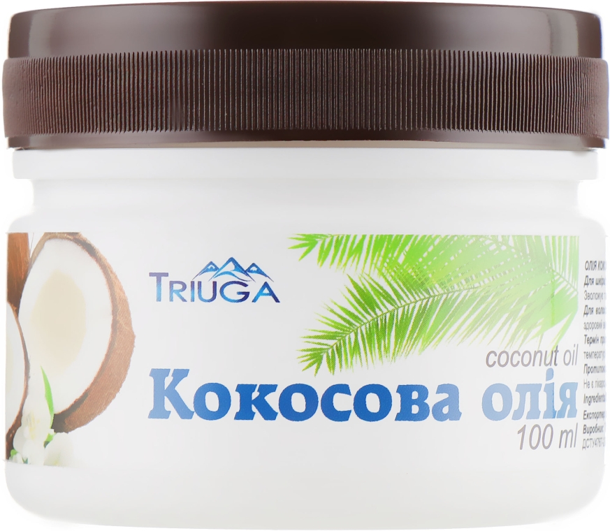 Аюрведична профілактична кокосова олія холодного віджиму - Triuga Herbal — фото N3