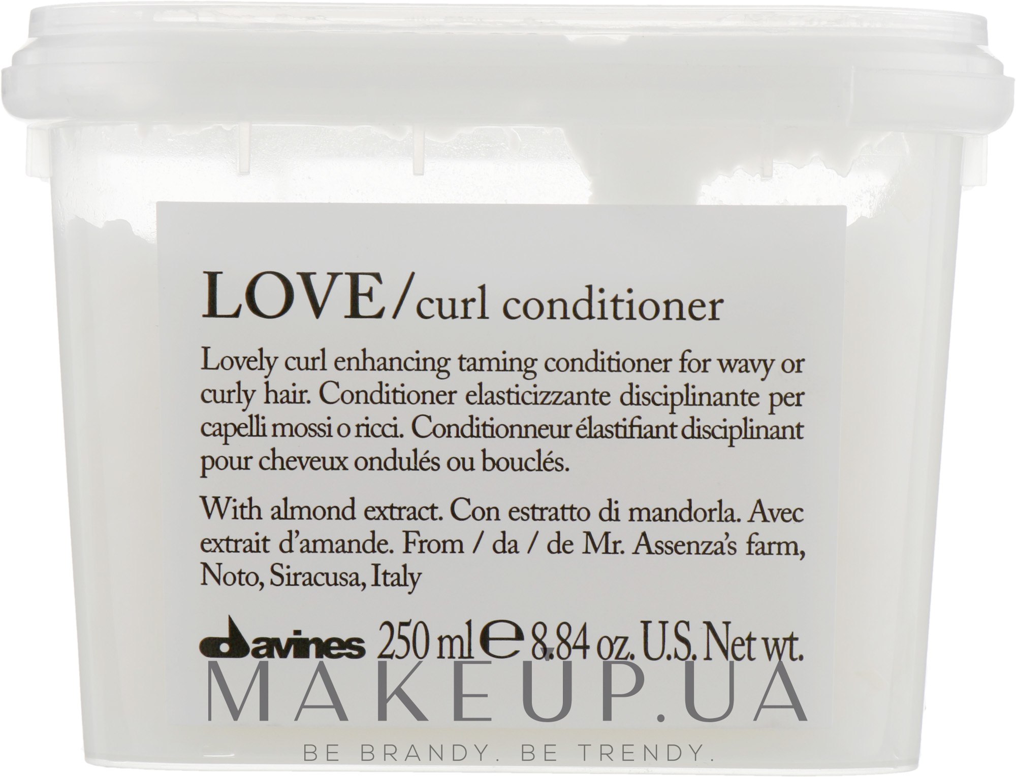 Кондиционер для усиления завитка - Davines Love Curl Enhancing Conditioner — фото 250ml