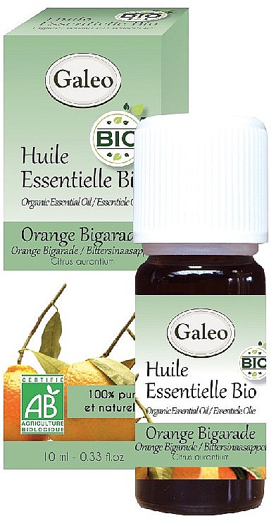 Органічна ефірна олія гіркого апельсину - Galeo Organic Essential Oil Bitter Orange — фото N1