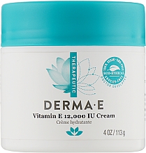 Парфумерія, косметика Зволожувальний крем з вітаміном Е - Derma E Therapeutic Topicals Vitamin E 12 000 IU Cream