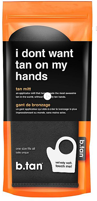 Рукавичка-аплікатор "I Don't Want Tan On My Hands" - B.tan Tan Mitt — фото N1