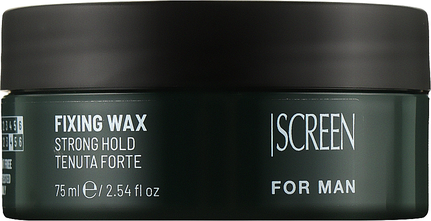 Моделювальний віск сильної фіксації для чоловічого волосся - Screen For Man Fixing Wax — фото N1