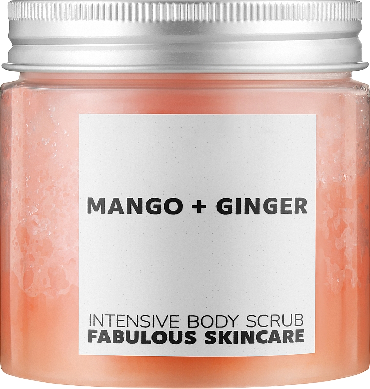 Скраб для тела "Манго и имбирь" - Fabulous Skincare Intense Body Scrub Mango+Ginger — фото N1