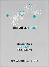 Парфумерія, косметика Відновлювальний нічний крем для обличчя з АНА-кислотами - Inspira:cosmetics Med Restorative Cream (пробник)