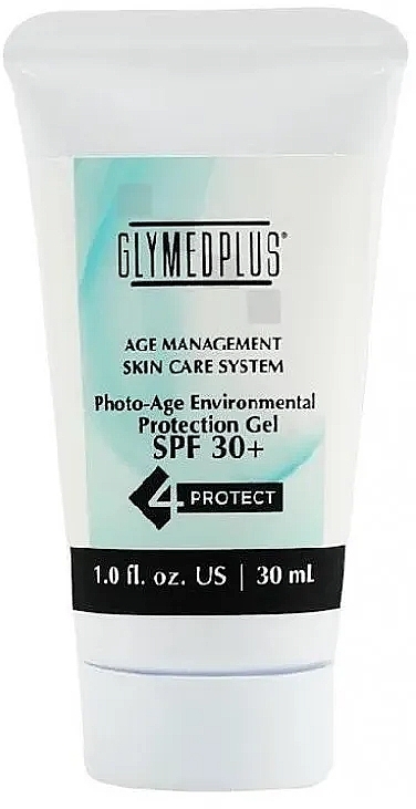 Гель для обличчя - GlyMed Photo -Age Protection Gel SPF30+ — фото N1